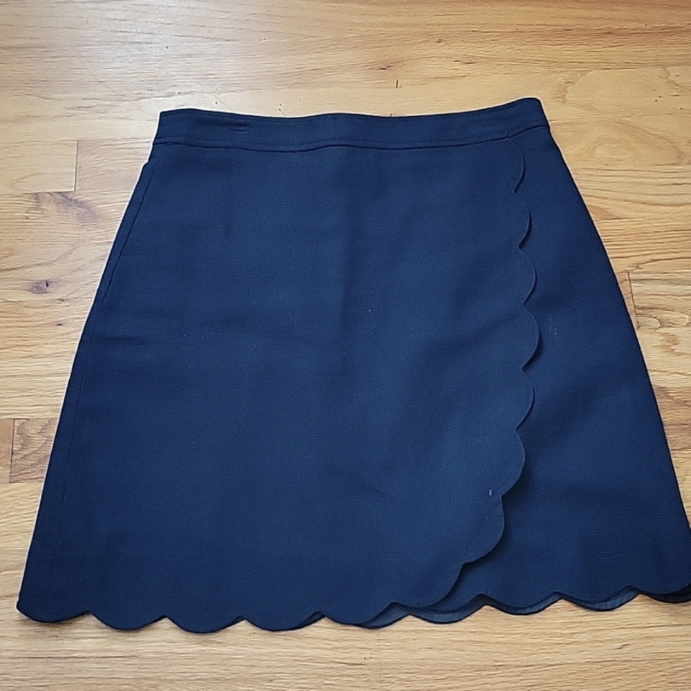 J. Crew Scallop Detail Skirt